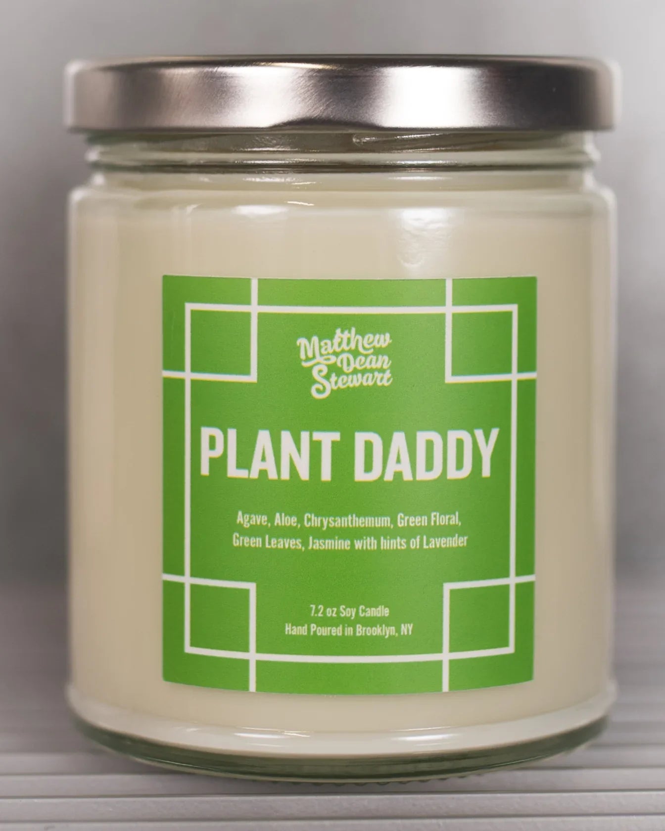 Plant Daddy Candle